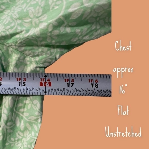 BILLABONG Tropic Sun Woven Blousen Sleeve Smocked-Back Cotton Crop Top-LG NWT - Picture 11 of 13